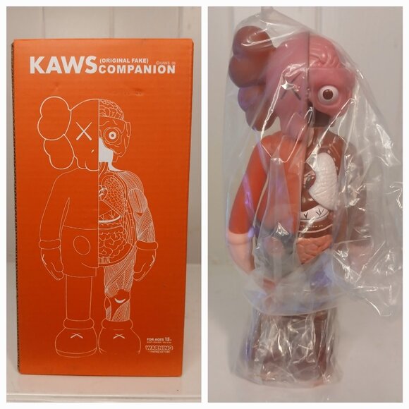 New 2016 Kaws Companion Blush Original Fake Flayed Open Dissected Edition 8” - Picture 1 of 7